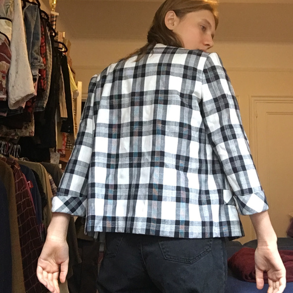 Petite Plaid Vintage Jacket - Picture 3 of 4